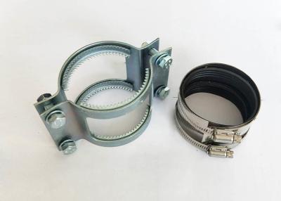 China Durable Galvanized Or Stainless Steel Heavy Duty Pipe Clamps Grip Collars For Coupling for sale