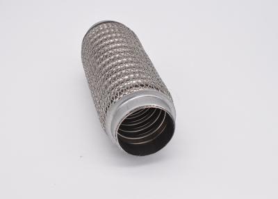 China 51*100mm Auto Spare Parts Engine Exhaust Flex Pipe Outer Wire Mesh ISO / CE for sale
