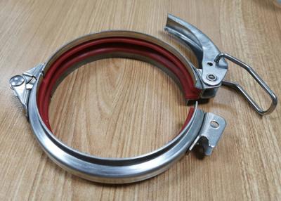 China Round Ventilation Stainless OEM Quick Release Pipe Clamp for sale