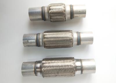 China Double Braid 2 X 4 Stainless Steel Exhaust Flex Pipe for sale