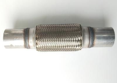 China 55mm Exhaust Flex Tube With Aluminized Extensions Connectors for sale