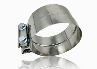 China Auto Spare Parts Stainless Steel 2.5inch ODM Butt Joint Exhaust Clamp for sale