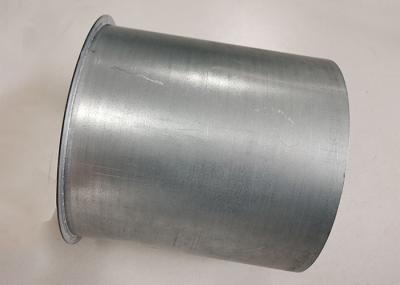 China Tubulação reta galvanizada da extração de poeira do metal de 200mm à venda