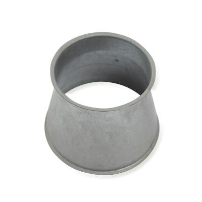 China Industrial Dust Collection Reducer , Galvanized Steel, Dust Extraction Pipe for sale
