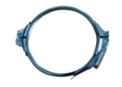 Китай Тип кольцо o вокруг струбцины стальной трубы трубопровода 150mm гальванизированной продается