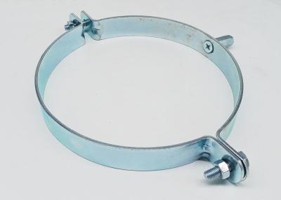China 160mm Galvanized Pipe Clamp Split Ring Bolt Hanger Hoop for sale