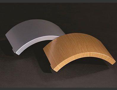 China Different Style Curved Aluminum Sheet For Aluminum Cladding Special - Shaped for sale