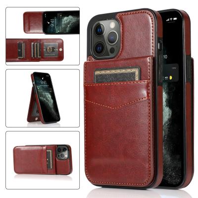 China Wallet Phone Case Iphone Leather Scratch Proof Leather Phone Cases for sale