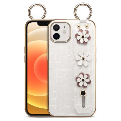 China Customized LG Phone Cases Pu Leather Shockproof Lanyard Strap for sale