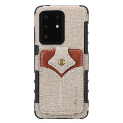 China Luxury Genuine Samsung Protective Cases Multifunctional Leather Phone Case for sale