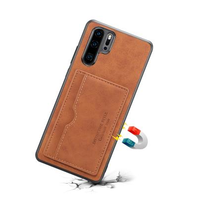 Китай Восхитительный кожаный случай Magsafe Iphone владельца карточки Scratchproof продается
