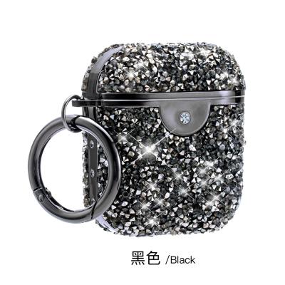 중국 쇼클프로어브 헤드폰 케이스 커버 라인스톤 귀돌기 저장 케이스 다이아몬드 판매용