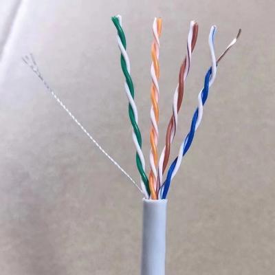 China Factory Direct Sale 305-Meter CAT5E Ethernet Cable with Bare Copper Conductors for sale