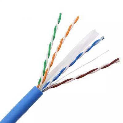 China CCA CU Conductor 23AWG UTP Cat6 LAN Cable 305M Of 1000FT for sale