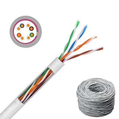 China RJ45 LAN Cable Category 5e 24 AWG Conductor Gauge PVC Jacket For Seamless Connectivity for sale