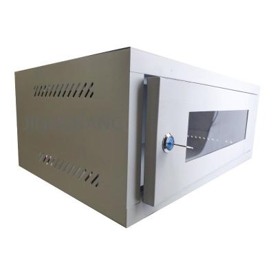 China Temperature Control 6U Network Rack With Fan Assisted Ventilation For Data Centers for sale