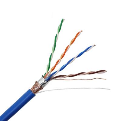 China Indoor Solid Copper  305m 1000ft 4 Pairs Cat5e LAN Cable , Cat5e Indoor Outdoor Cable for sale