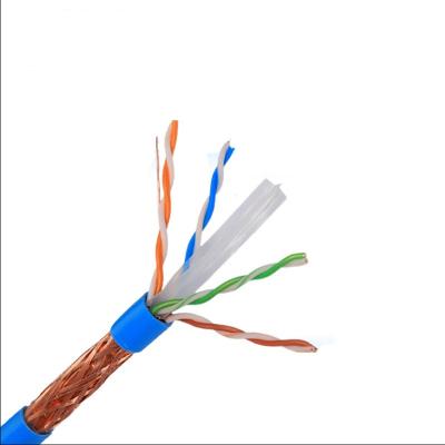 China UTP FTP STP CU CCA Conductor Indoor Outdoor Cat6 Cable for sale