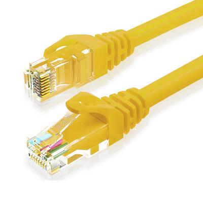 China UTP Pure Copper CCA Cat6 Patch Cord , 23AWG Cat6 Cable for sale