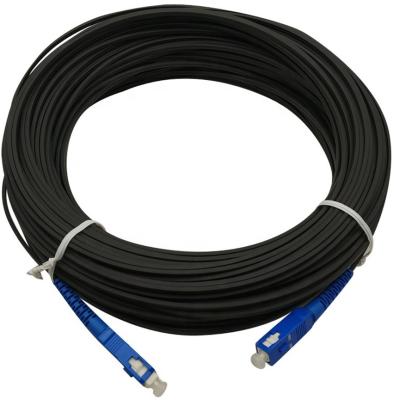 China SC UPC APC G657A Simplex Indoor Outdoor Fiber Optic Patch Cord for sale