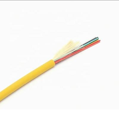 China GJPFJH 6B6 0.9mm Armoured Indoor Fiber Optic Cable 12 Strand for sale