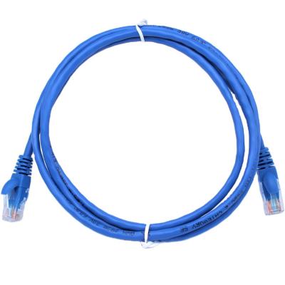 China Various Lengths RJ45 To RJ45 UTP 24AWG Cat6 Patch Cord  4 Pairs 8P8C for sale