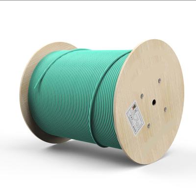 Chine La gaine de turquoise de GJFJV a fortement protégé le câble d'intérieur de la fibre multimode 0M3-150 à vendre