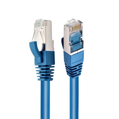 China RJ45 SFTP Shielded Cat 6 Network Patch Cord Plug With Molding Boot for sale