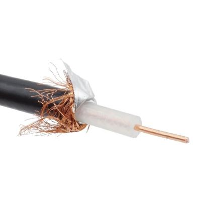 China Waterproof RG59 RG6 HDTV CATV Coaxial Cable 1.02mm Conductor for sale