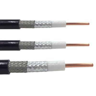 China LMR100 LMR200 LMR300 Copper 5D-FB Coaxial TV Cable for sale