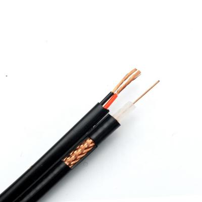 Chine Conducteur intérieur de cuivre 75Ohm RG59 puisque câble coaxial de liaison à vendre