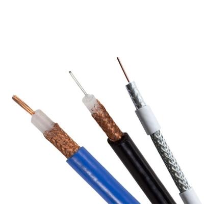 China Plain Copper Inner Conductor LSZH RG59 BC Coaxial Cable for sale