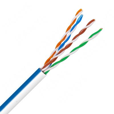 China Data Transfer 24AWG Network Lan Cable CCA Bare Copper UTP for sale