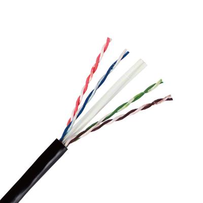 China UTP Outdoor 22AWG 24AWG Ethernet Lan Cable UV Resistant for sale