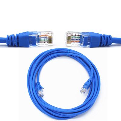 China Ethernet Cat5 de 3M remienda el cable de la red de Utp Cat5e del cordón en venta