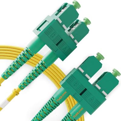 Cina Cavo di toppa a fibra ottica duplex di singolo modo dello Sc APC 1M Length in vendita