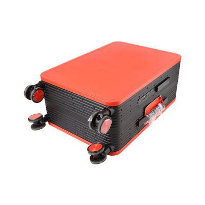 Китай Customized PC Trolley Case Universal Wheel Three-Piece Large-capacity Suitcase Spinner Suit Boarding Luggage Case продается