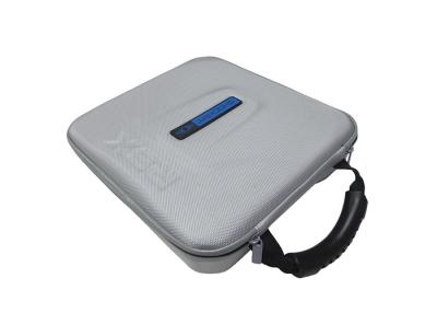 China Cool Grey Color Eva Molded Case Durable 1680D Fabric with Hot Press and Handle for sale