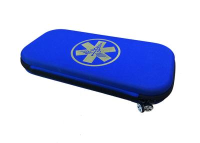 China Stethoscope Eva Zipper Case Navy Blue Jersey Fabric for Classic 330*155*40 MM for sale