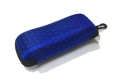 China Navy Blue Shockproof  Hardtop Pencil Case , EVA Storage Case 160*80*60 MM for sale