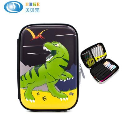 China Custom EVA Pencil Case With Cartoon Pattern , Durable Hard Shell Pencil Case for sale