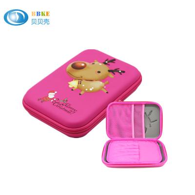 China Fashion Hard EVA Pencil Case Pencil Pouch With Embossed LOGO For Kids for sale