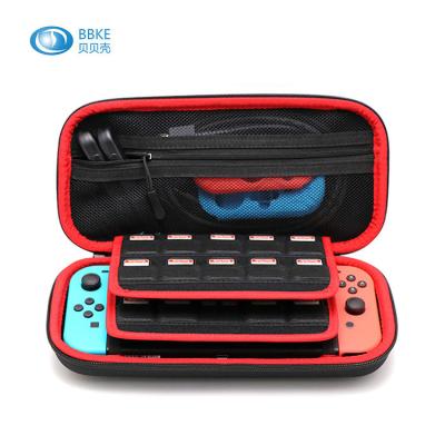 China Nylon / Flannel Nintendo Switch Storage Case With Double Zipper for sale