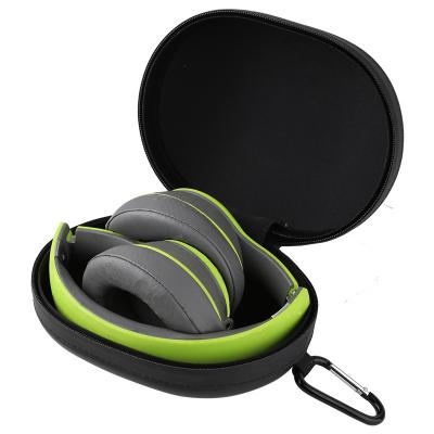 China Durable Stable Hard Shell Headphone Case 15*21*10 cm With Zipper for sale