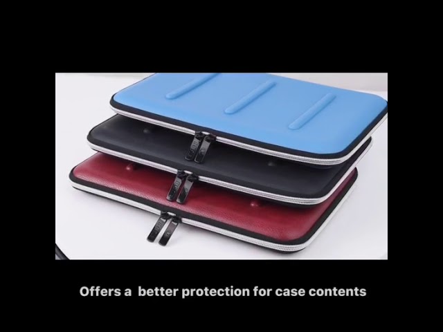 Rubber Puller EVA  Laptop Case For Computer Storage With Shoulder Strap