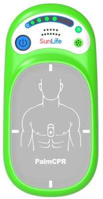 China CPR da palma do dispositivo de feedback do CPR 40-180bpm para a compressão de alta qualidade da caixa à venda