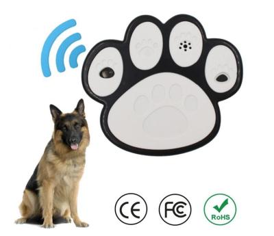 China Paw Design Bark Control Deterrent Detects Barking Up 50 Feet For All Size Dogs Ultrasonic Bark Control Outdoor for sale