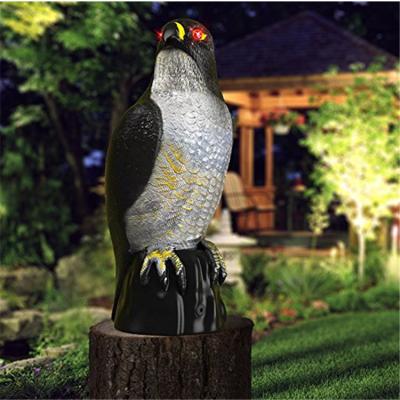China Garden solar  ultrasonic insect repellent hawk style antique electronic pest repeller for sale