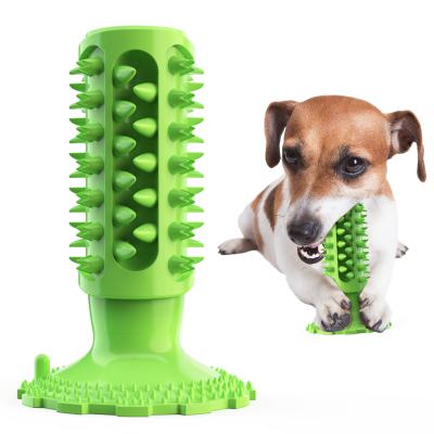China cão de borracha Toy Molar Stick Dog Toothbrush do discurso do milho de 20cm à venda