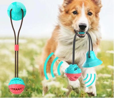 China Durable Rubber Suction Cup 40cm Teeth Chew Cute Pet Toys for sale